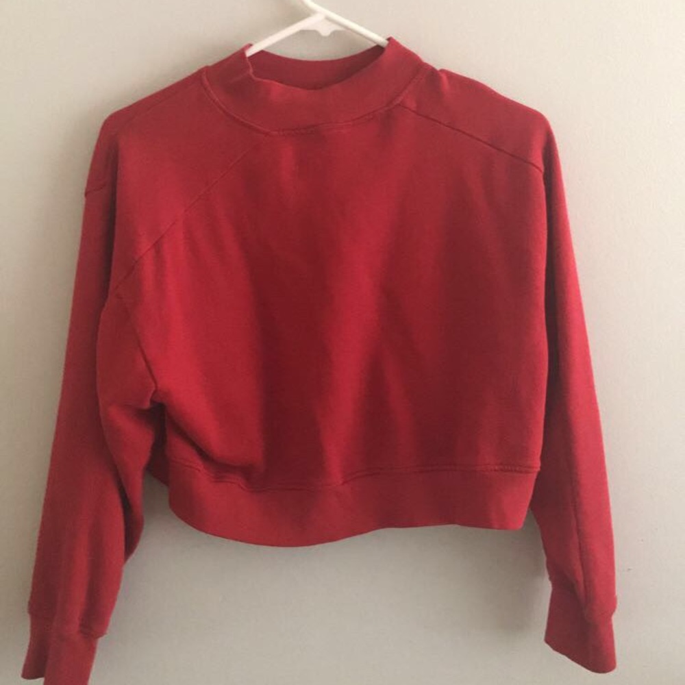 Red sweater